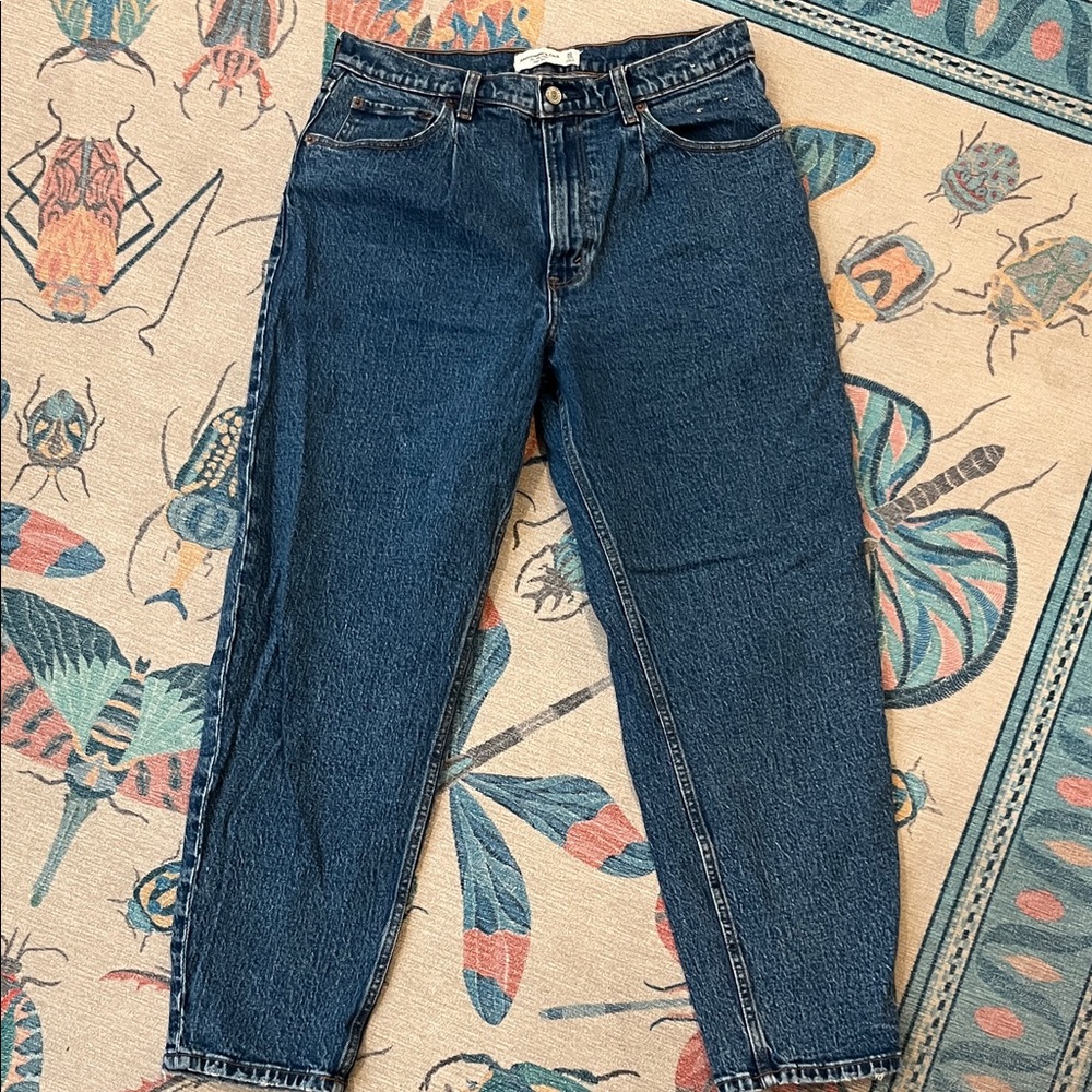 Abercrombie & Fitch High Rise Blue Jeans